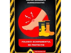 Afise folositi echipamente cu protectie